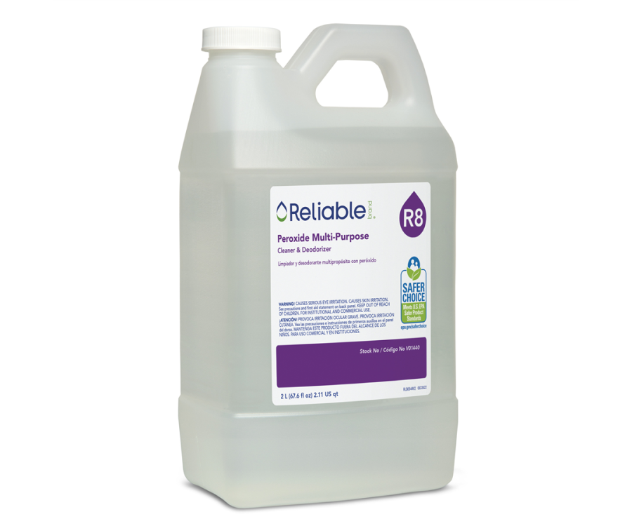 Reliable Brand® Clear Multi-Purpose Cleaner (2 Liter Bottle, 4 Bottles/CS)